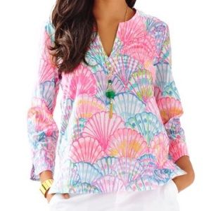 Lilly Pulitzer Amelia island tunic OH Shello